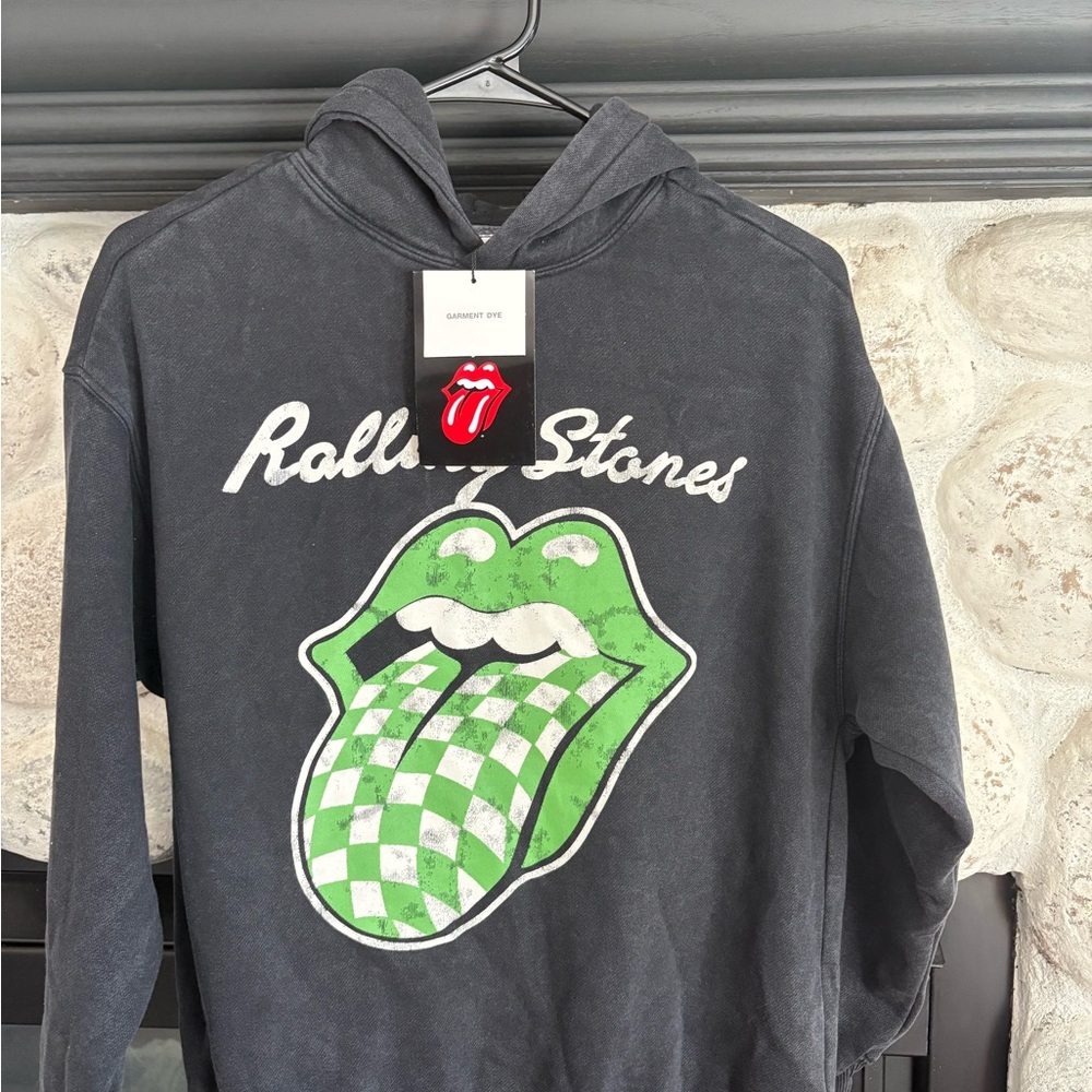 Zara Unisex Rolling Stones Hoodie NWT